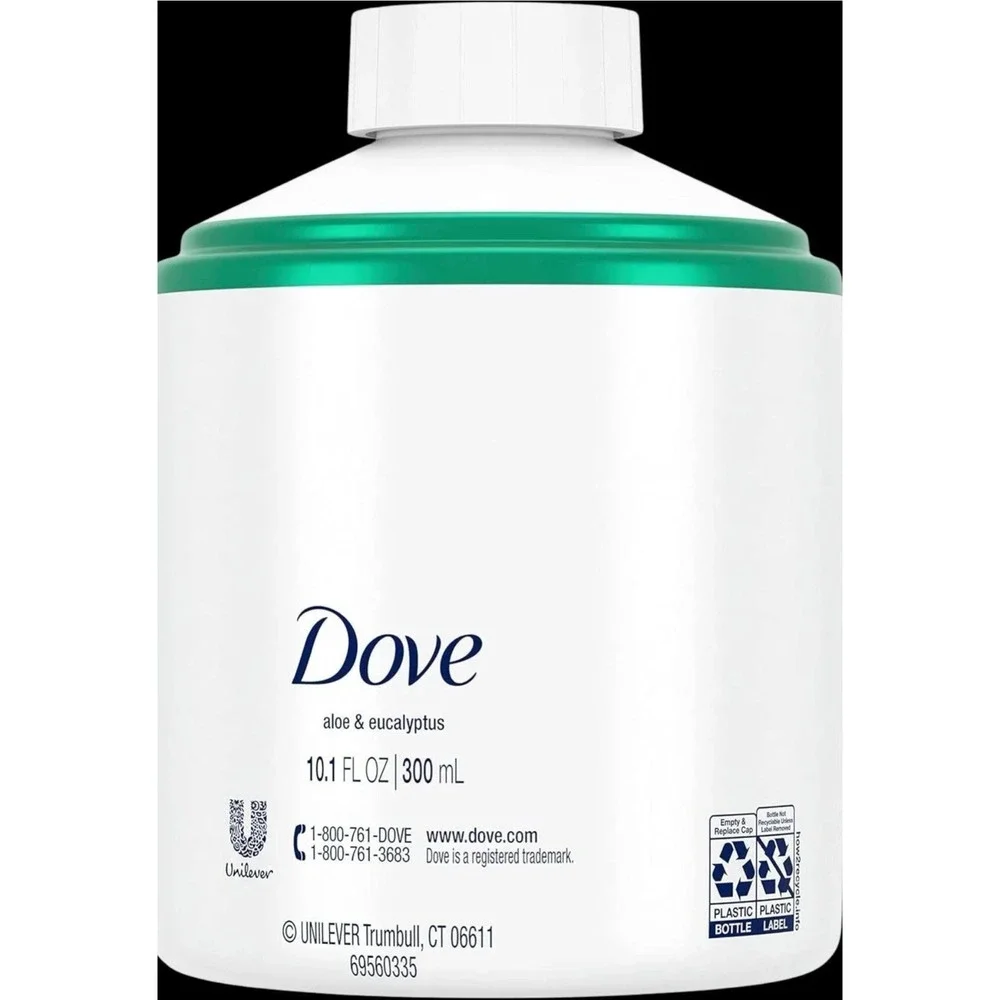 Dove Touchless Dispenser Refill Foaming Hand‎ Wash Aloe & Eucalyptus 10.1 FL
